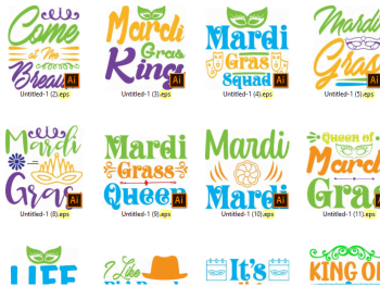 Mardi Gras SVG Bundle