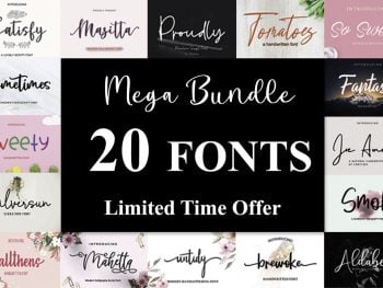 Mega Font Bundle