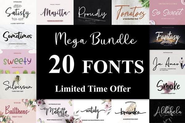 Mega Font Bundle