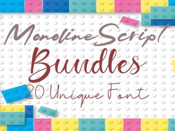 Monoline Script Bundle Vol 1