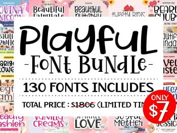 Playful Font Bundle