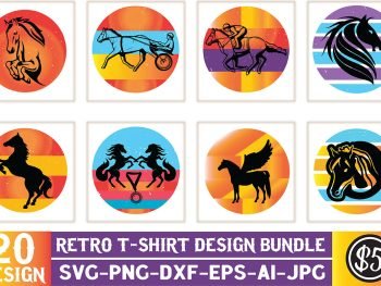 Retro T-Shirt Design Bundle