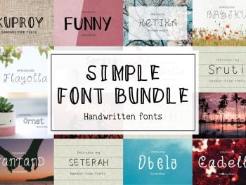 Simple Font Bundle