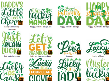 St. Patrick's Day SVG Design Bundle