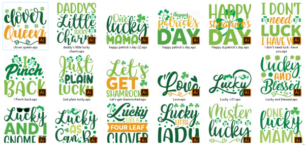 St. Patrick's Day SVG Design Bundle