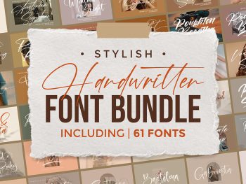 Stylish Handwritten Font Bundle