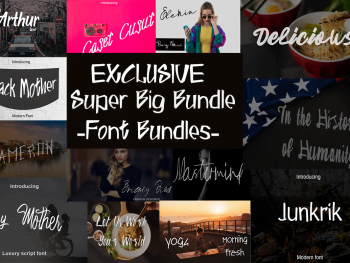 Super Big Fonts Bundle