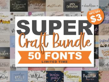 Super Craft Font Bundle