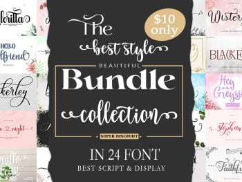 The Best Collection Font Bundle