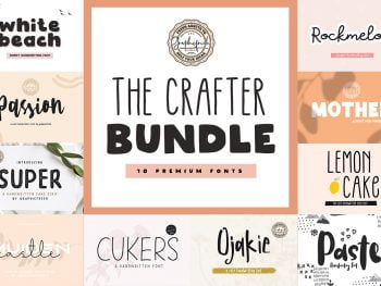 The Crafter Font Bundle