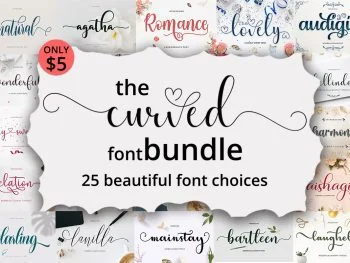 The Curved Font Bundle