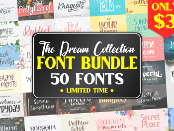 The Dream Collection Font Bundle