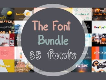 The Font Bundle 35 Fonts