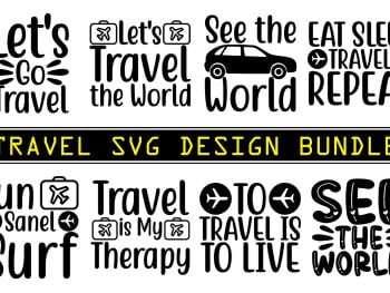 Travel SVG Design Bundle