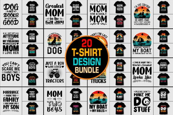 T-Shirt Design Bundle