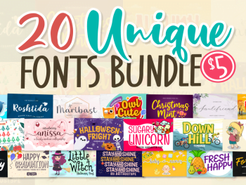 Unique Fonts Bundle