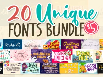 Unique Fonts Bundle