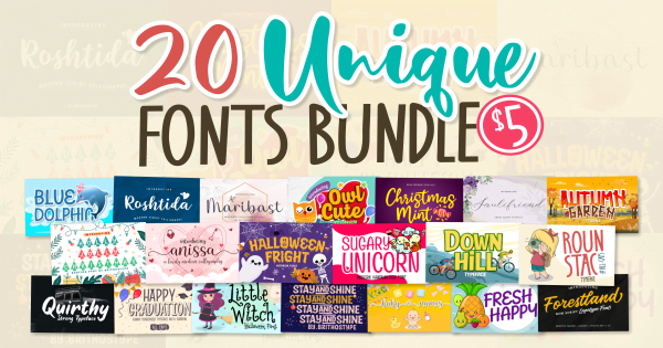 Unique Fonts Bundle